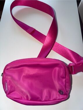 Lululemon Pink Crossbody Belt Bag